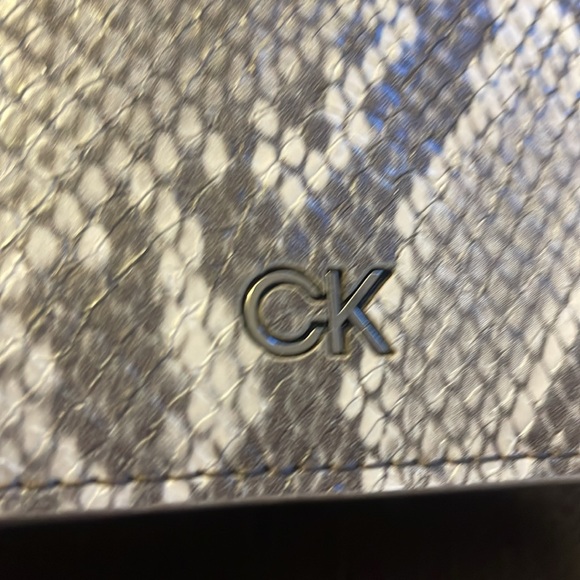 NWT CK coated leather python style belt bag - Picture 2 of 8